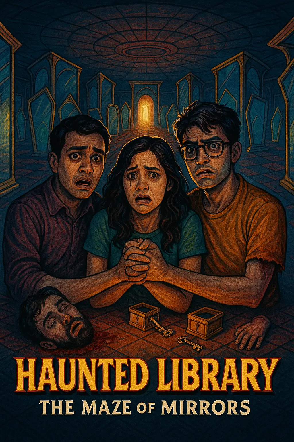 The Haunted Library- chapter 3 The maze of mirrors